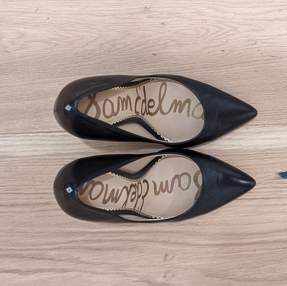 Sam Edelman Black Danna Heel Size 7.5